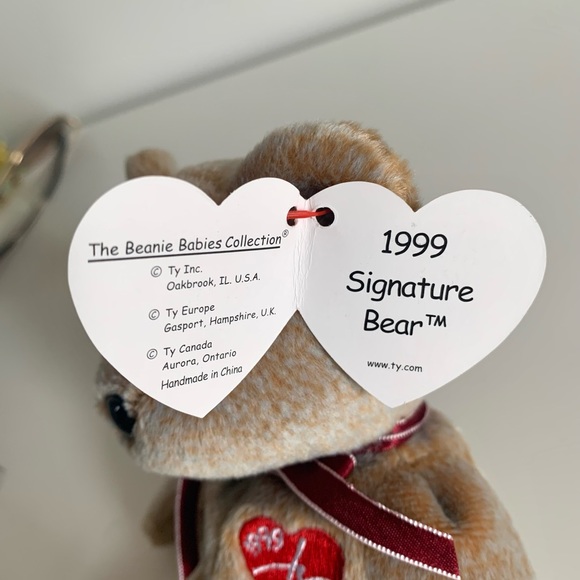 Ty Beanie Babies “1999 Signature” the bear - Picture 4 of 4
